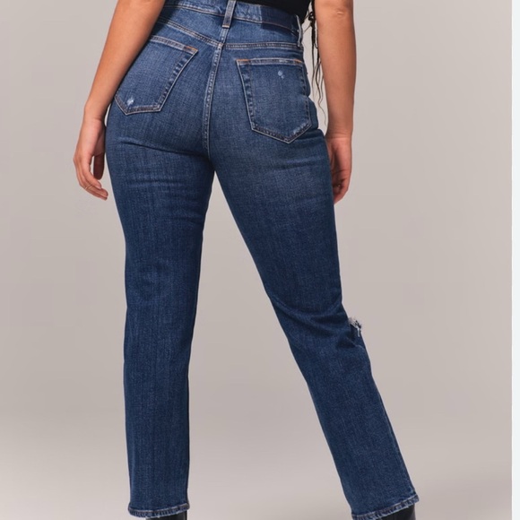 Abercrombie & Fitch Denim - Abercrombie & Fitch Ankle straight ultra high rise jeans size 26/2